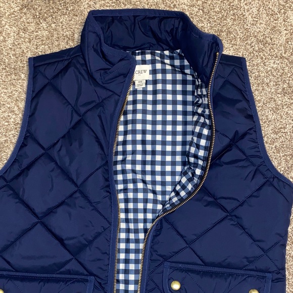 J. Crew Jackets & Blazers - J.Crew Navy Vest
